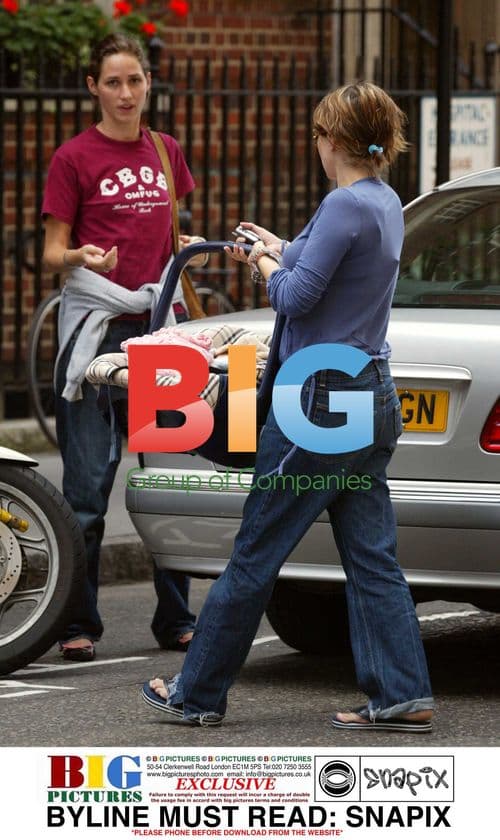 Sadie Frost Takes Baby Rudy Law for Checkup