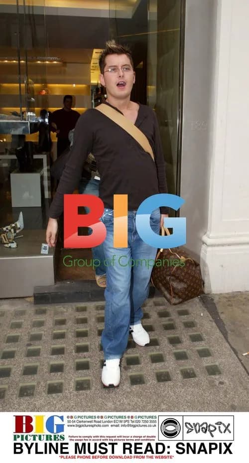 Big Brother 2 winner Brian Dowling and Narinder Kaur out shopping