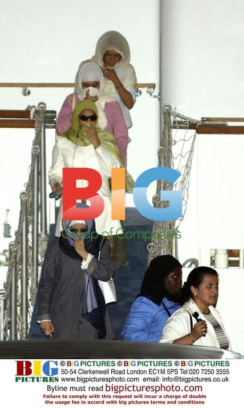 Saudi King Fahd on Yacht "Prince Abdulaziz"