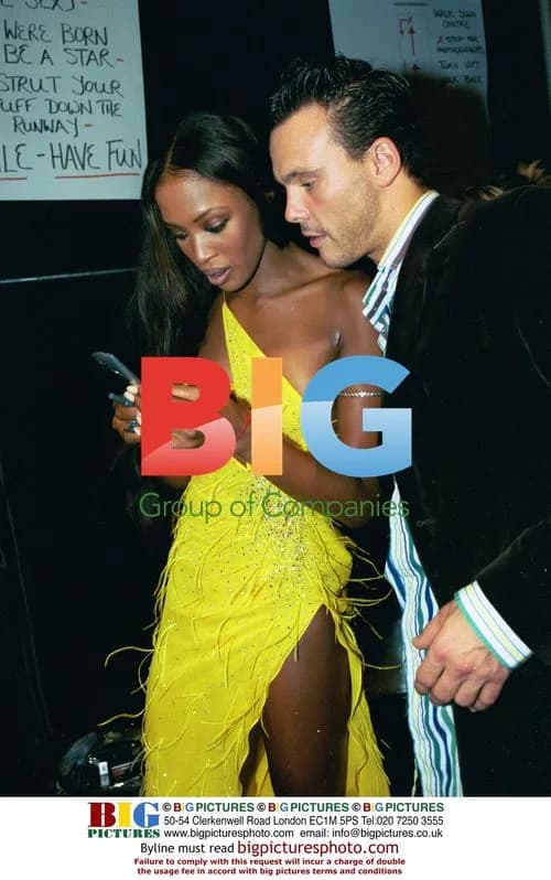 Naomi Campbell at London Fashion Week