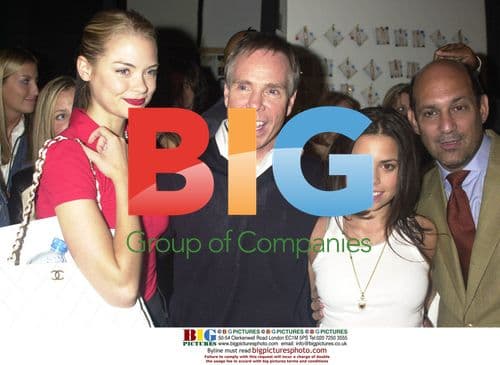 Tommy Hilfiger and James King at Fashion Show