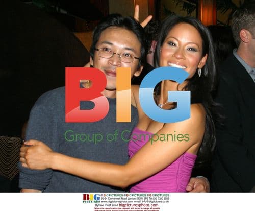 Director KAOS & Actress LUCY LIU at 'Ballistic' premiere