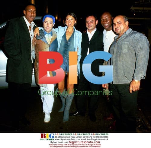 Chris Eubank at The Ivy Restaurant