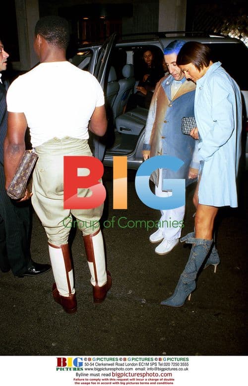 Chris Eubank at The Ivy Restaurant in London