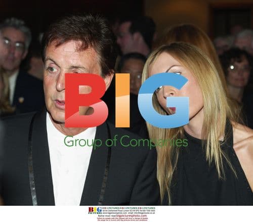 Paul McCartney and Heather Mills McCartney at Adopt-A-Minefield Benefit