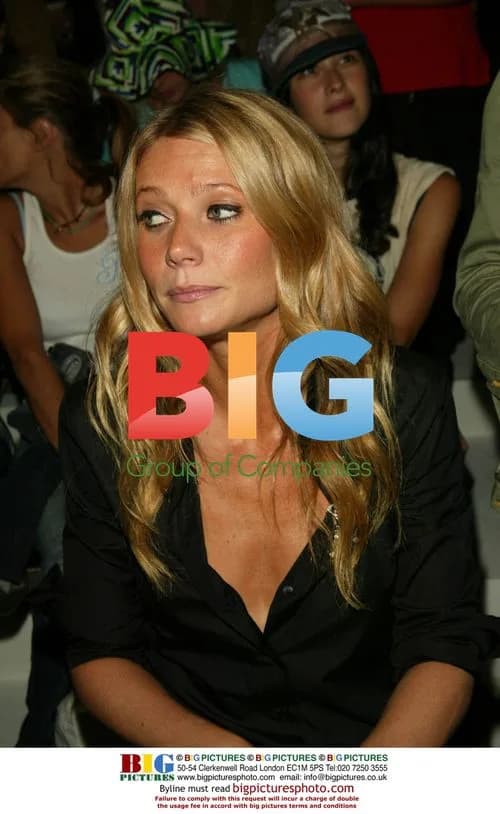 Gwyneth Paltrow at Calvin Klein Fashion Show 2002