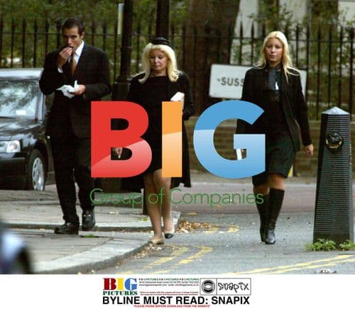 Beverly Bloom Out with Boyfriend and Mother in North London