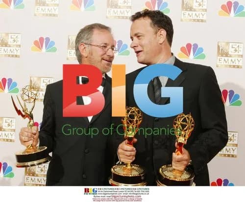 Spielberg and Hanks Celebrate Emmy Win