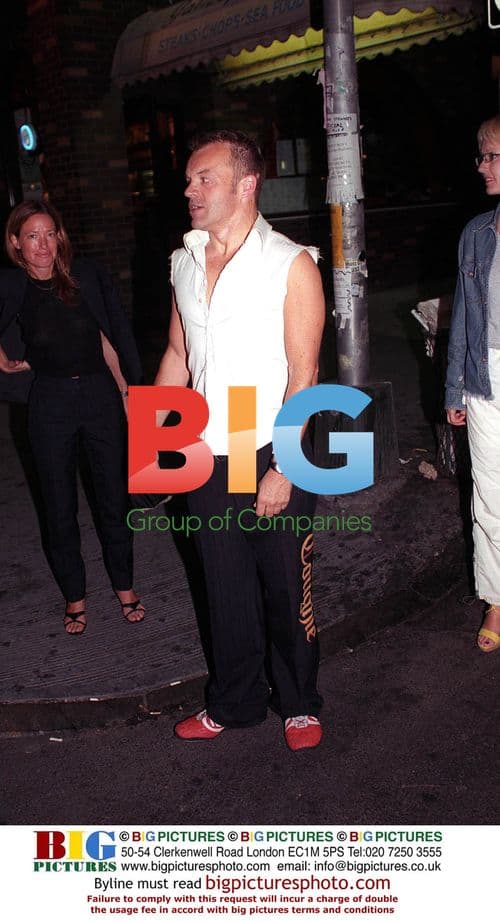 Graham Norton on West 46th Street after show