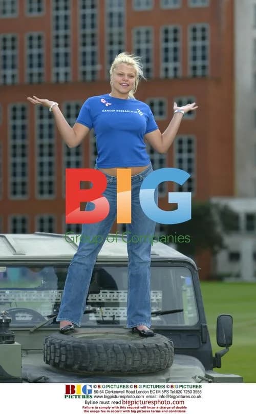 Jade Goody Launches Cancer Research Balloon