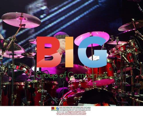 Rush Performing at Shoreline Amphitheater