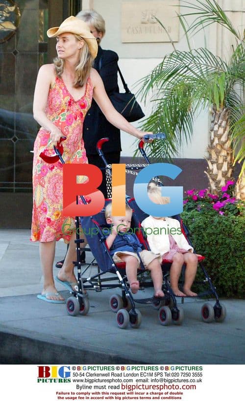 William Baldwin and Family in Santa Monica