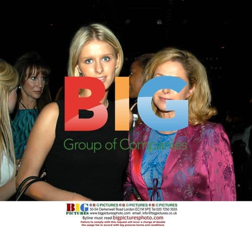 Nikki Hilton and Mom at Phat Farm Show