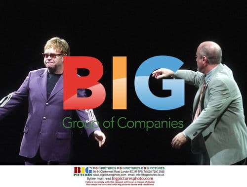 Elton John and Billy Joel at Face To Face 2002 Tour