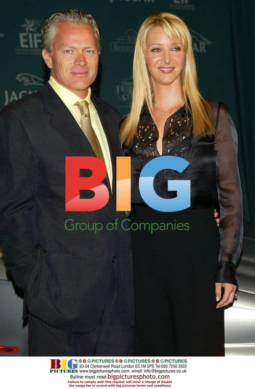 Lisa Kudrow and Husband at Jaguars Tribute