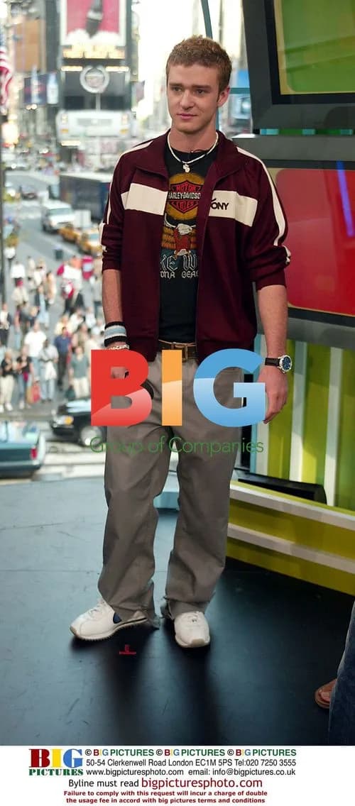Justin Timberlake at TRL in NYC