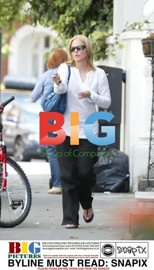 Patsy Kensit visits London beauty clinic