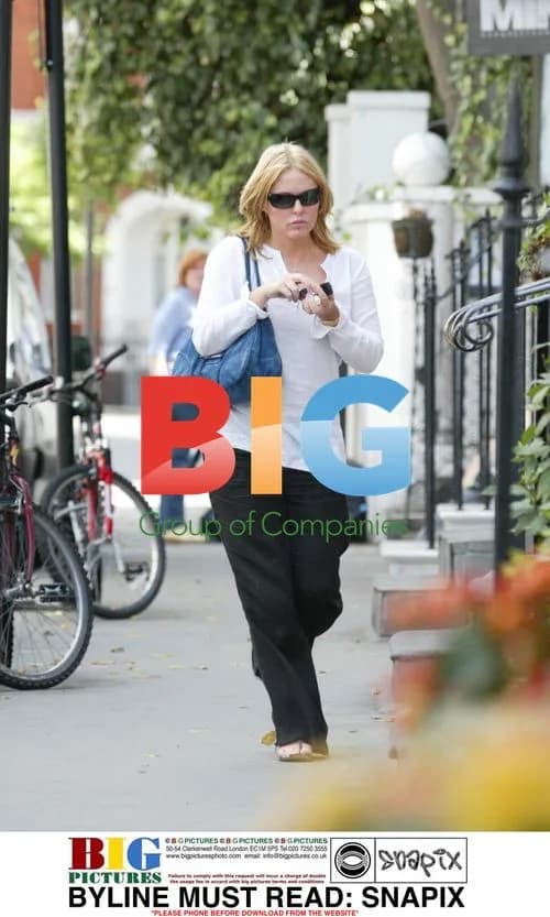 Patsy Kensit visits health clinic in London
