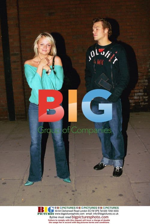 Emma Bunton at Chinawhites with friend