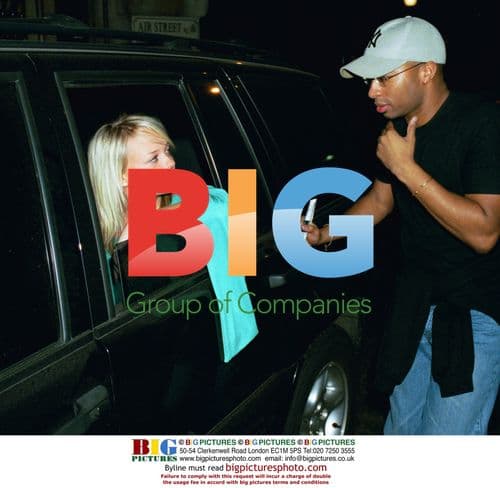 Emma Bunton at Chinawhites Nightclub, London