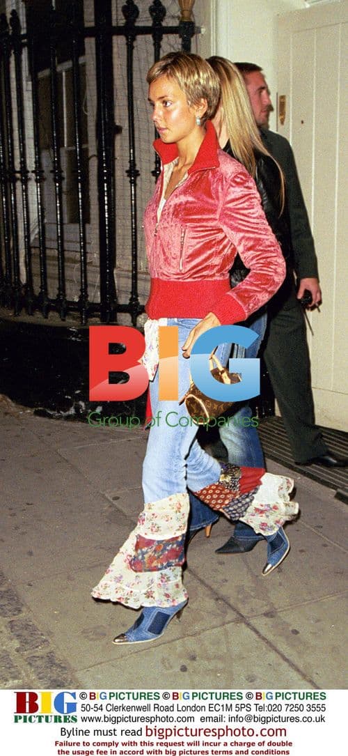 Lady Isabella Hervey Leaving Club in London