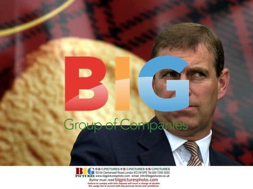 Prince Andrew at Walkers' Shortbread Inc. in NY