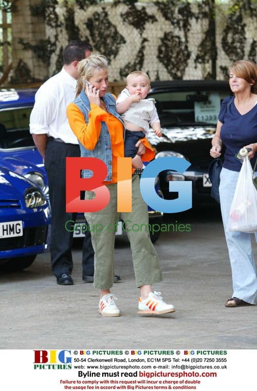 Nicole Appleton Tests Mini Car