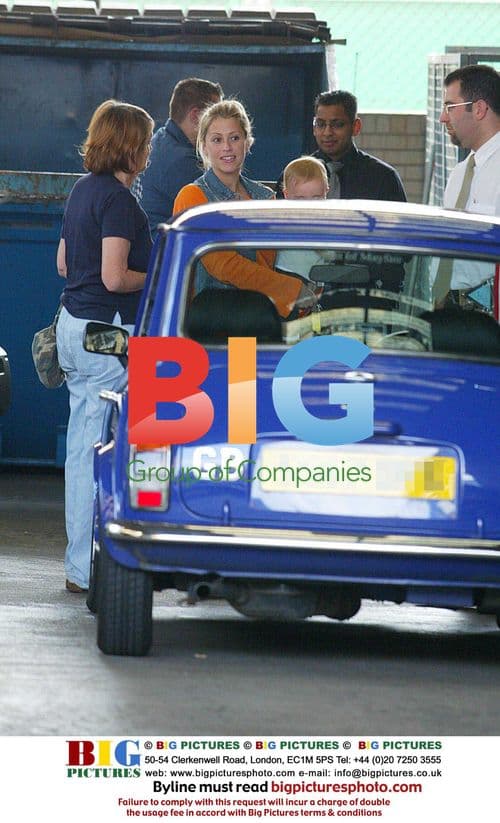 Nicole Appleton Test Drives Mini