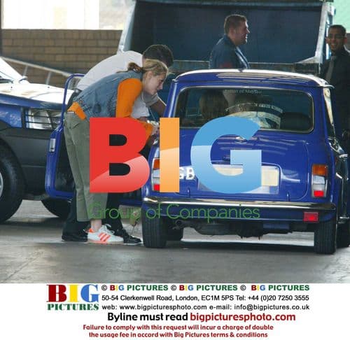 NICOLE APPLETON VISITS CAR SHOWROOM