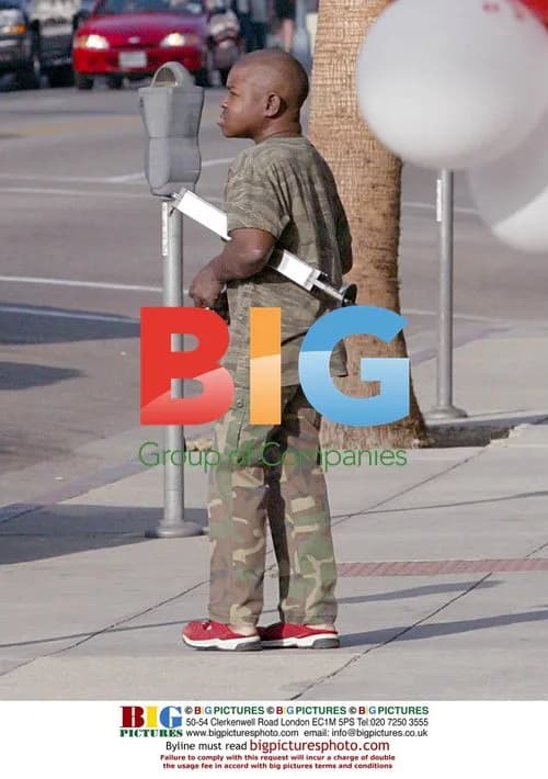 Gary Coleman Shopping in Beverly Hills