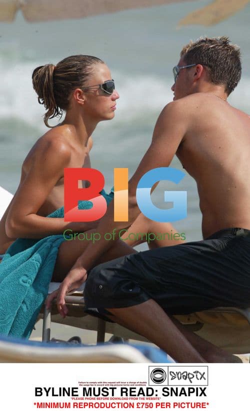 Model Jordan Enjoys Break in Med