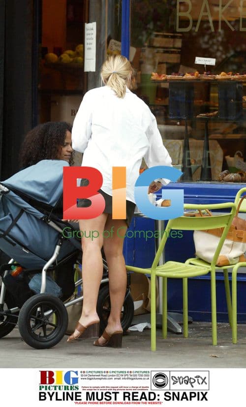 Ali Cockayne out with dog and friend