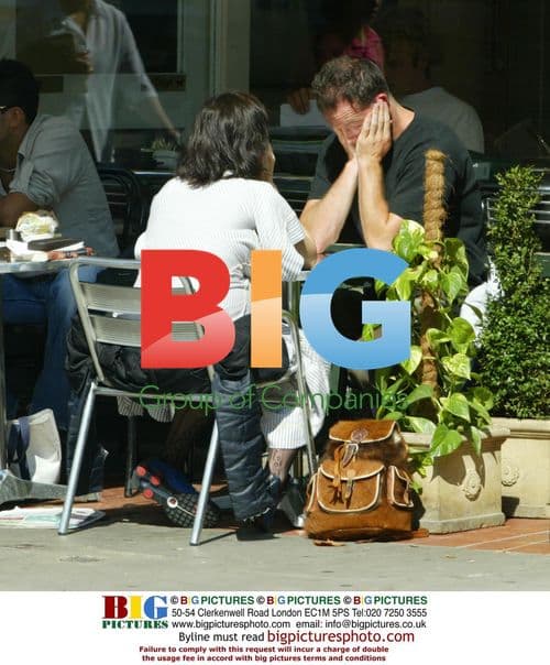 Pregnant Bjork Out for Brunch in Notting Hill