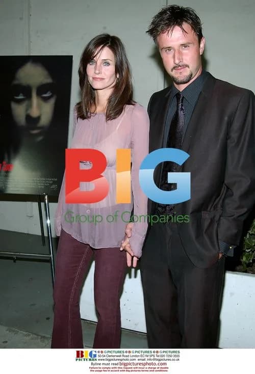 Courtney Arquette-Cox and David Arquette at Grey Zone premiere