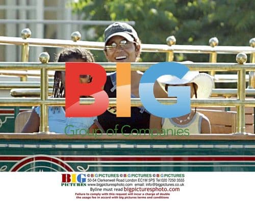 Halle Berry takes family out in Hollywood