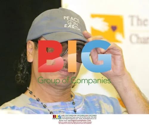 Carlos Santana at Andre Agassi's Grand Slam for Children