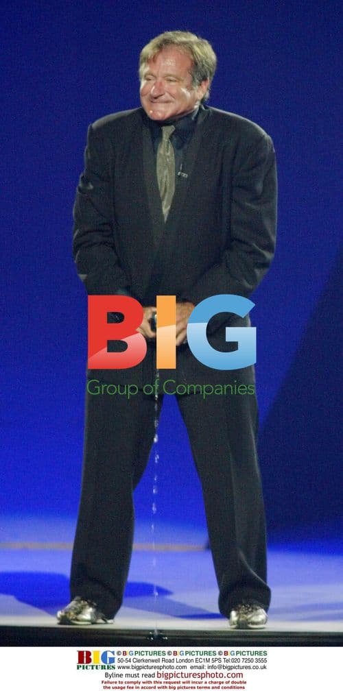 Robin Williams Performs at Agassi Charity Concert