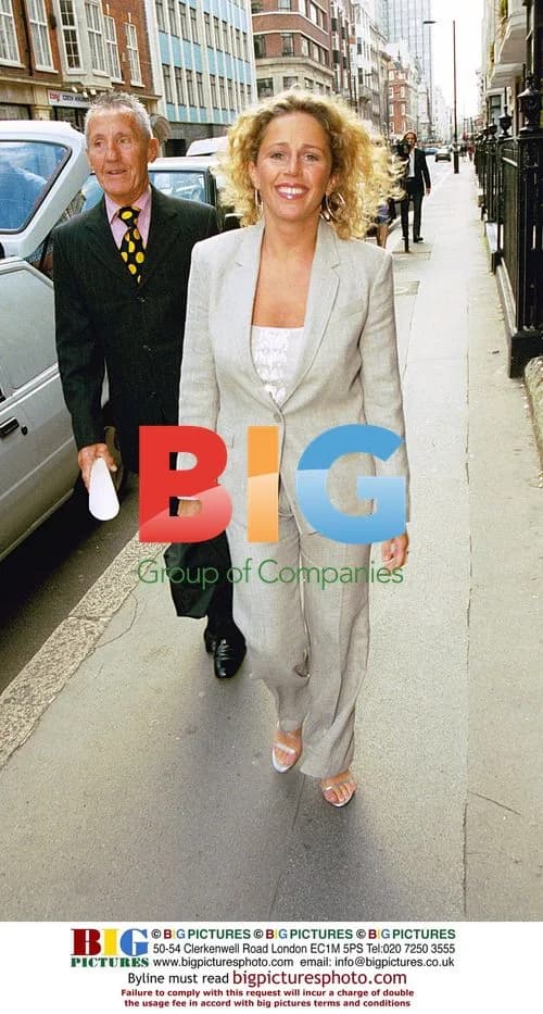Lucy Benjamin at Letitia Dean's Wedding
