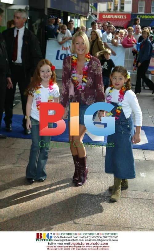 Denise Van Outen at 'Lilo and Stitch' Premiere