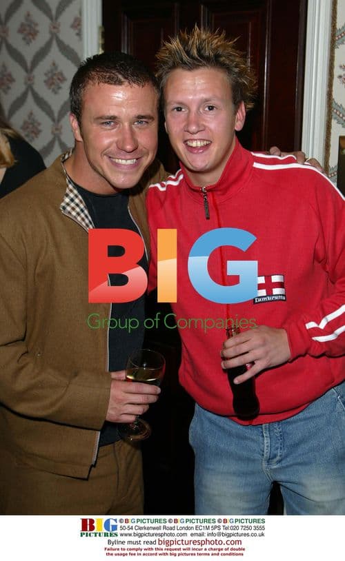 Craig and Bubble from Big Brother at Movie Premiere