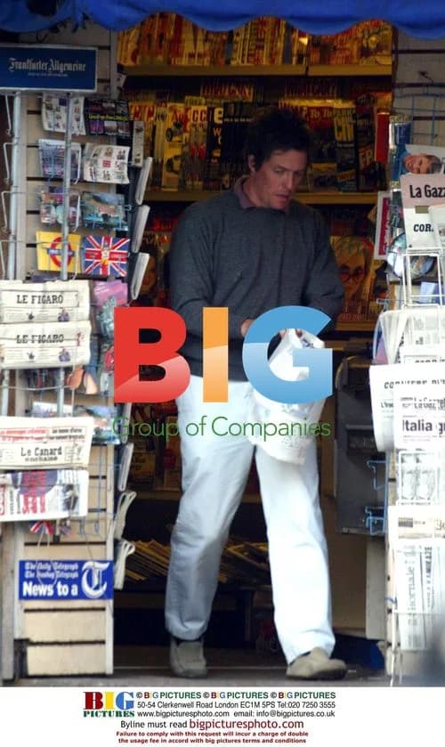 Hugh Grant Collecting Morning Papers