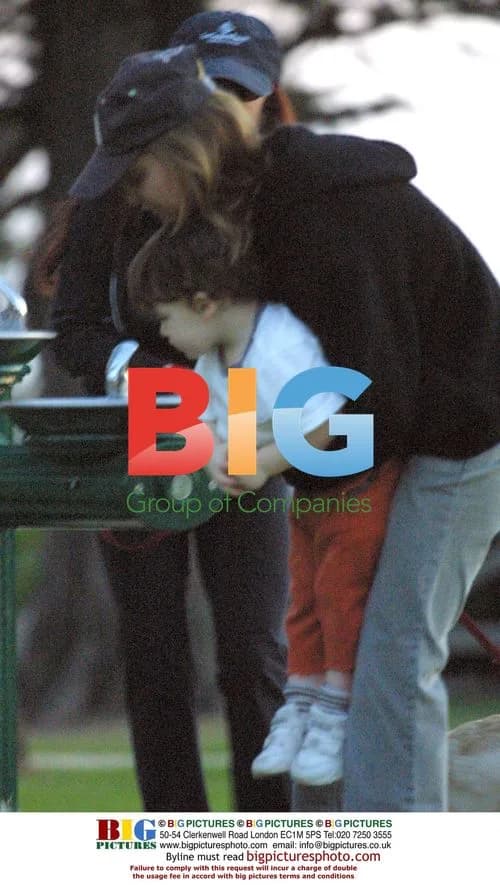Calista Flockhart and son Liam watch Santa Monica sunset