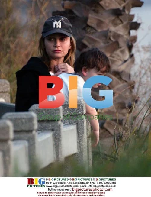 Calista Flockhart and son Liam watch Santa Monica sunset