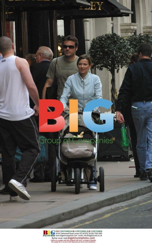 Mark Viduka with Wife and Baby