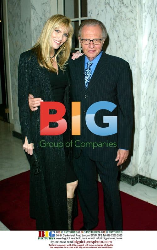 Larry King & Wife at Wellness Gala