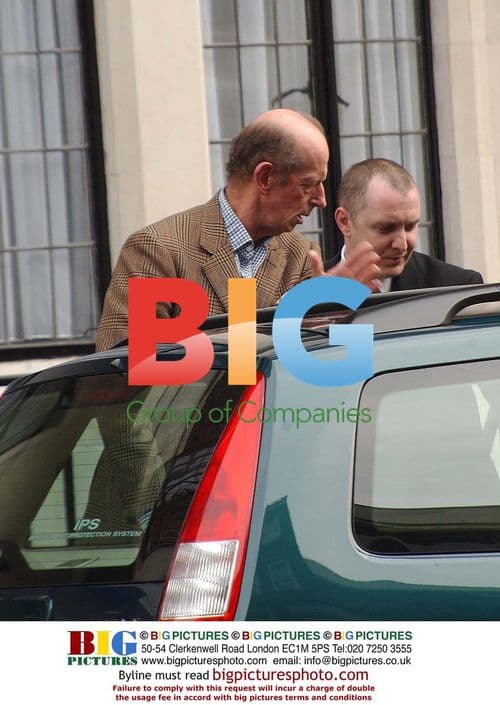 The Duke of Kent at King Edward 7th Hospital