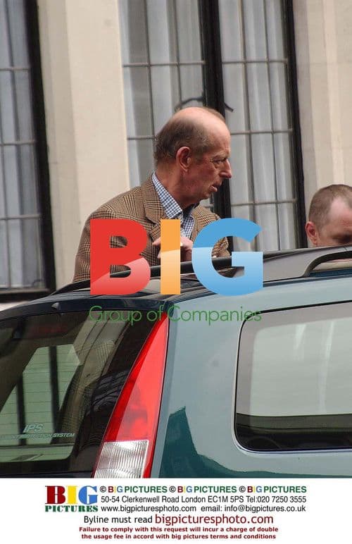 The Duke of Kent at King Edward 7th Hospital