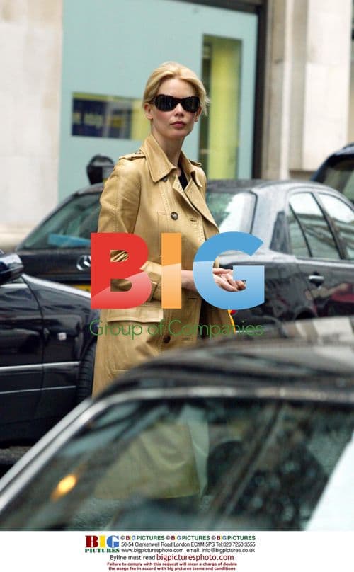 Claudia Schiffer Shopping with Mother