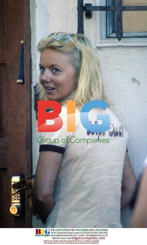 Geri Halliwell in Los Angeles