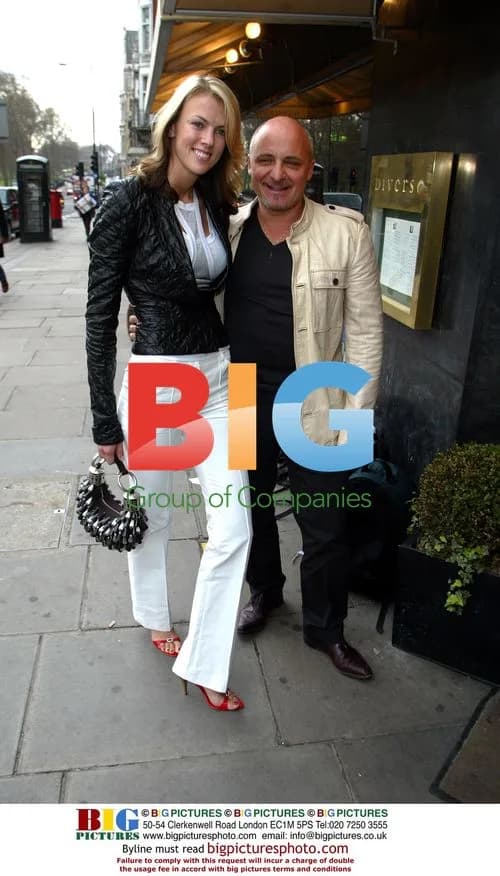 Aldo Zilli and Nikki Wels at Ungaro fashion show